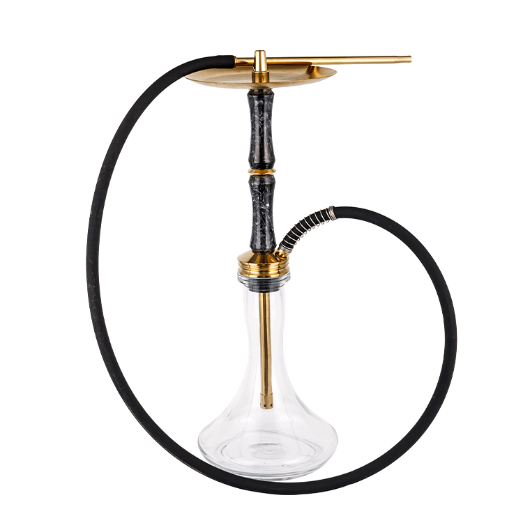 Cachimbo de água de resina de furo único 58cm